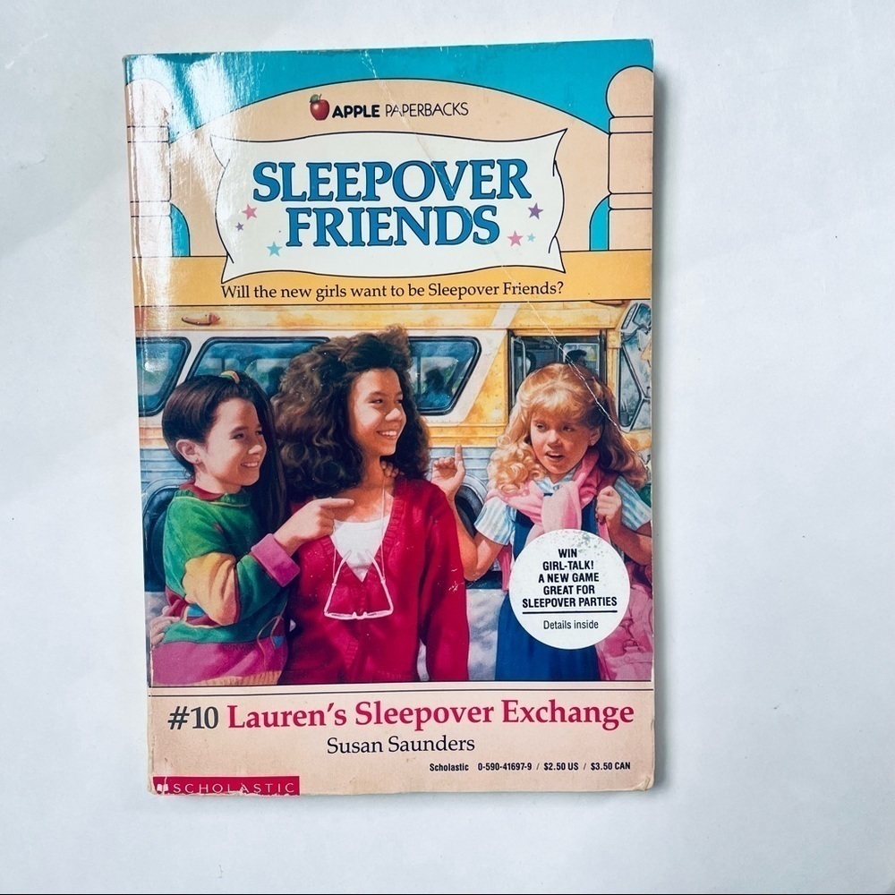 Vintage Sleepover Friends Susan Saunders Apple Paperbacks Softcover Books Lot - Picture 9 of 16